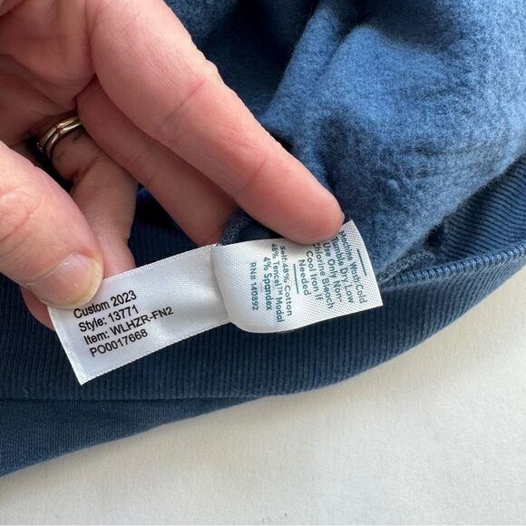 Marine Layer Afternoon Hoodie in Faded Navy Blue Size Small NWT - Picture 7 of 8